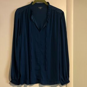 LOFT Blue Women's Blouse
